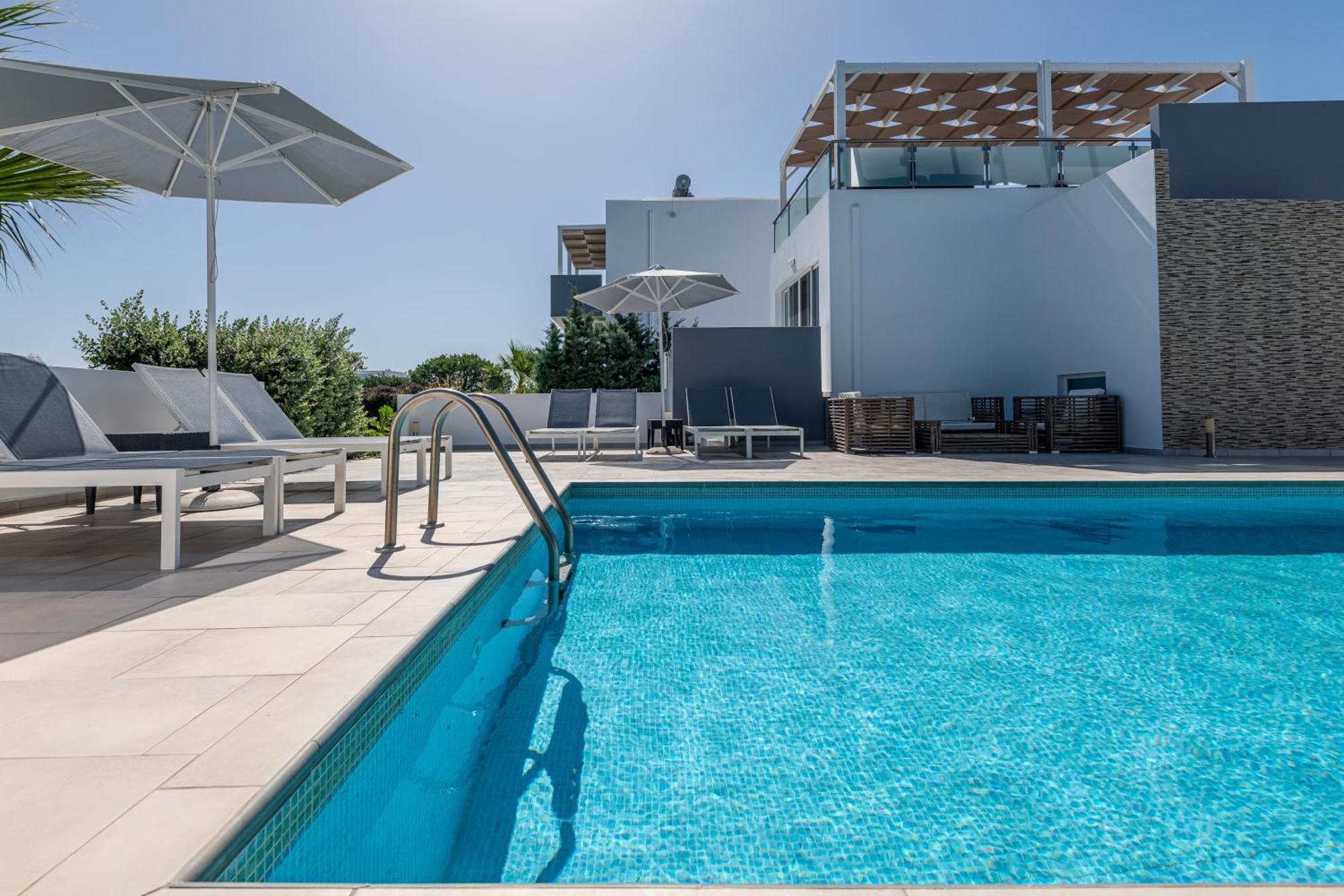 Tigaki Asteria Pearl Villa 2 With Rooftop Jacuzzi מראה חיצוני תמונה