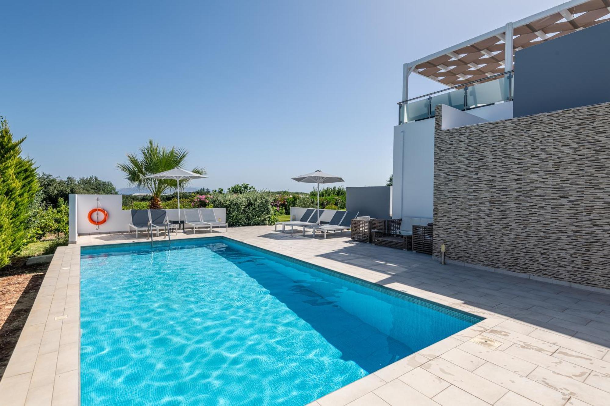 Tigaki Asteria Pearl Villa 2 With Rooftop Jacuzzi מראה חיצוני תמונה